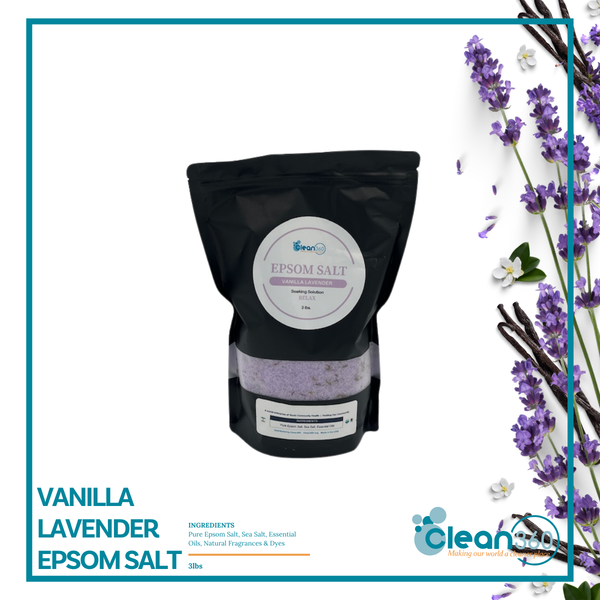 epsom salt with lavender for plants Vanilla Lavender Bath Salt
