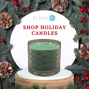 Christmas Wreath 3-Wick Holiday Candle