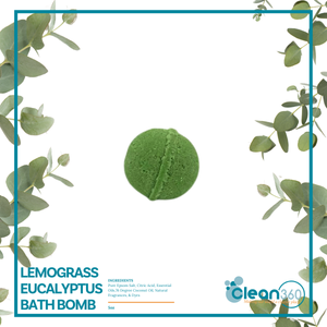 Lemongrass Eucalyptus Bath Bomb