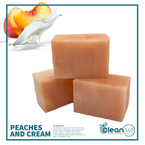 Peaches and Cream Bar Soap